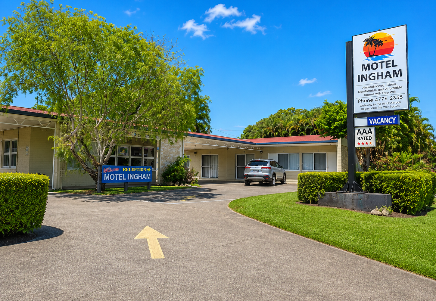 Motel Ingham Front Entrance